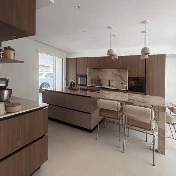 Créations de cuisines sur mesure SP CUISINE avec Armony Cucine, fabrication italienne avec granit, de chez GRANICO. Expert en cuisine sur mesure. Cuisine en bois